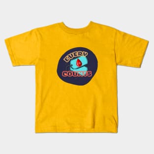 Do You Know your Blood Type?  …  O-  !!! Every drop counts! Kids T-Shirt